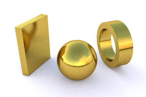 Gold Stock Illustration