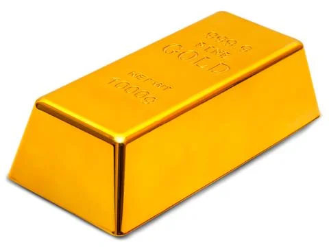 Gold ingot Stock Photos
