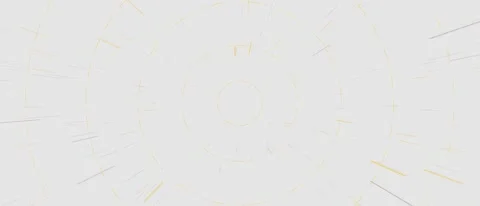 Gold Isometric Data Infrastructure Grid 21:9 Stock Footage 331149691