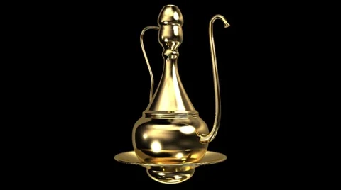 Gold jug Stock-Footage 8577497