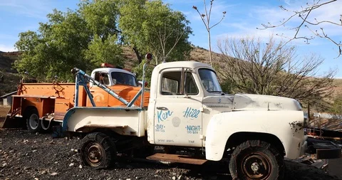 The Gold King Mine and Ghost Town in Jerome, Arizona Stock Footage 121055296