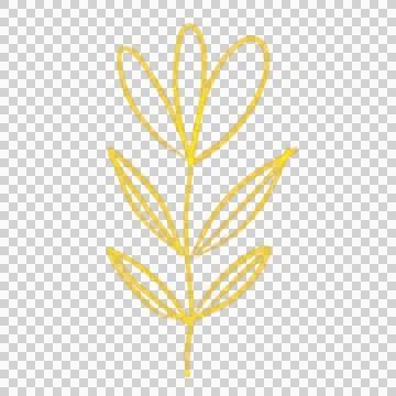 Gold Leaf Frame Wreath Design, Holiday Bokeh Background Stock Illustration