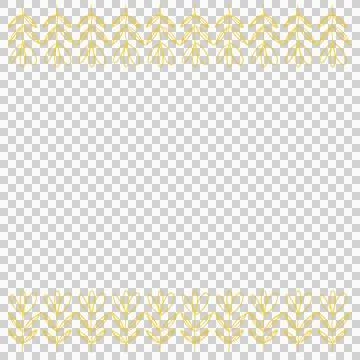 Gold Leaf Frame Wreath Design, Holiday Bokeh Background Illustrazione stock