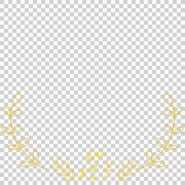 Gold Leaf Frame Wreath Design, Holiday Bokeh Background Иллюстрация