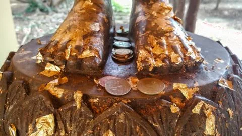 Gold leaf Stock Photos