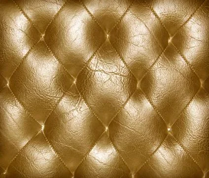 Gold leather background Stock Photos