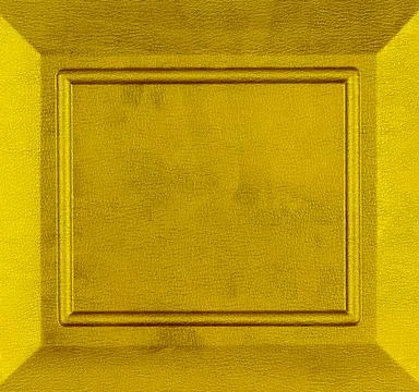 Gold leather texture. able to use as a background Stock Photos