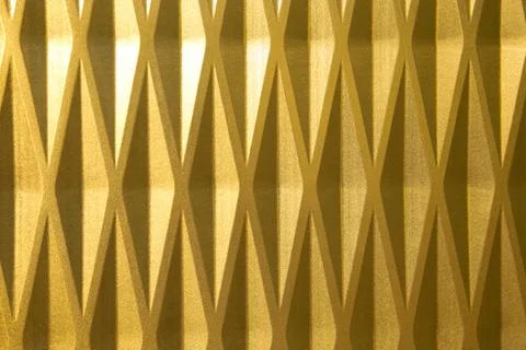 Gold leather texture. able to use as a background Stock Photos