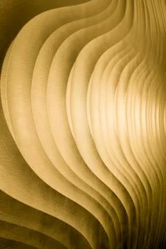 Gold leather texture. able to use as a background Stock Photos