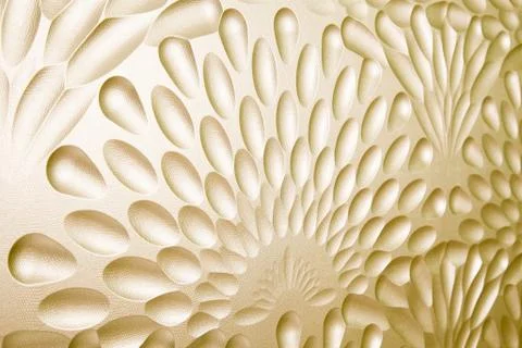 Gold leather texture. able to use as a background Stock Photos
