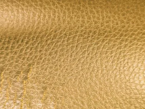 Gold Leather Texture Background with Subtle Highlights Illustrazione stock