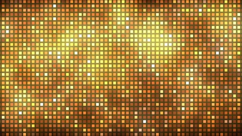 Gold LED Animation Stock Footage 119422470