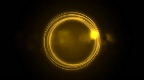 Gold light animation effect for background.Loop-able 動画素材 12537419