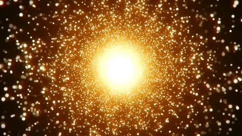 Gold Light Awards Background Stock Footage 111044847