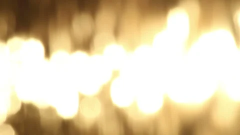 Gold light bokeh sunset reflected on a river Stock Footage 88698855