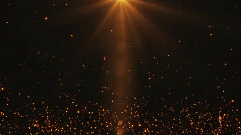 Gold Light Disco Stock Footage 156958660