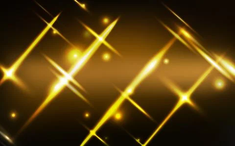 Gold light glowing effect neon background, celebration, christmas, winter season Stock Illustration