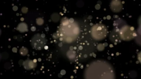 Gold light particles Stock Footage 88995599