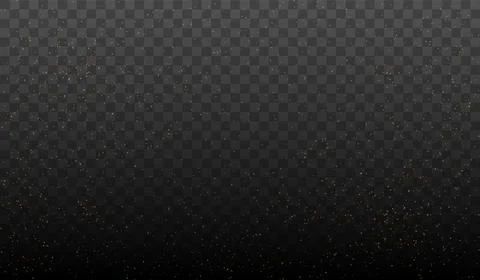 Gold Light. Vector Glitter Particles Stock Illustration