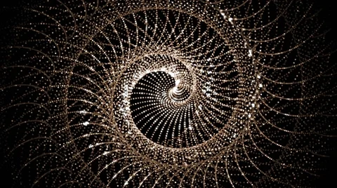 Gold Lights 2 Stock Footage 44140604