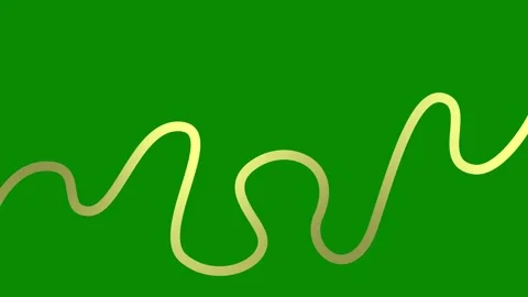 Gold line background 12 green Stock-Footage 332016264