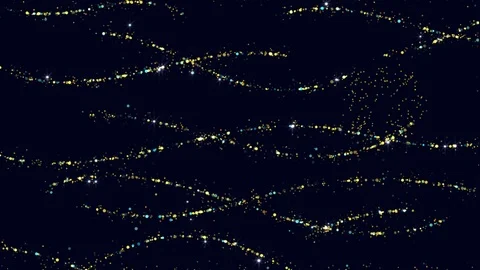 Gold line background Video stock 110809612