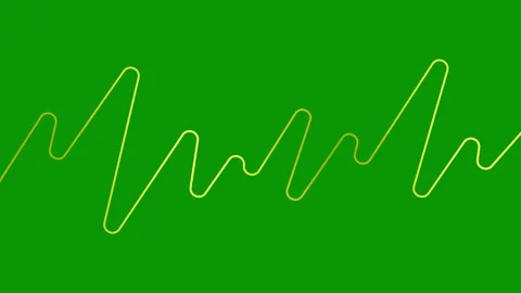 Gold line green Stock Footage 284805784