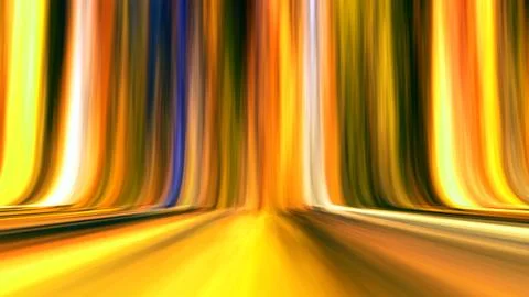 Gold line striped gradient lights Illustrazione stock