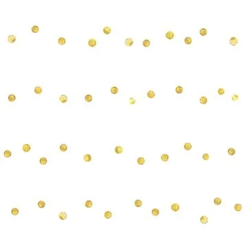 Gold line2 dot Stock Illustration