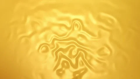 Gold liquid background animation, Abstract waving golden fluid Stock Footage 296363095