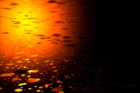 Gold liquid flow animation Stock Footage 576711