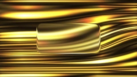 Gold Liquid Glass Effect Background Animation Stock Footage 311716650