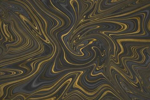 Gold liquid line marble pattern and luxury interior wall tile and floor Stock Photos
