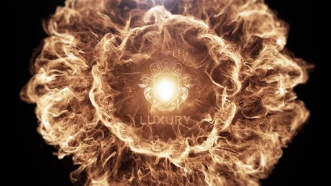 Gold Logo Intro Stockmateriaal After Effects