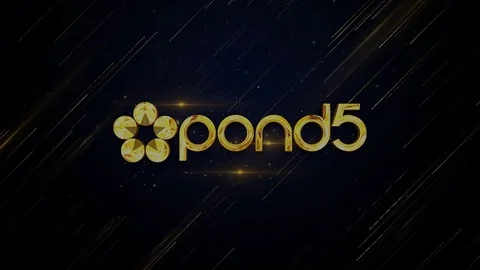 Gold Logo Reveal Стоковые After Effects