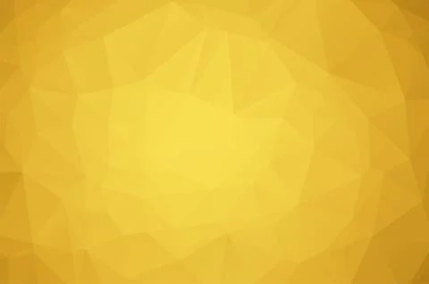Gold Low poly crystal background. Polygon design pattern. Golden Low poly vector Stock Illustration