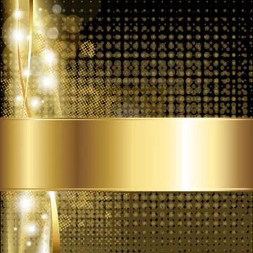 Gold luxury background Stock Illustration