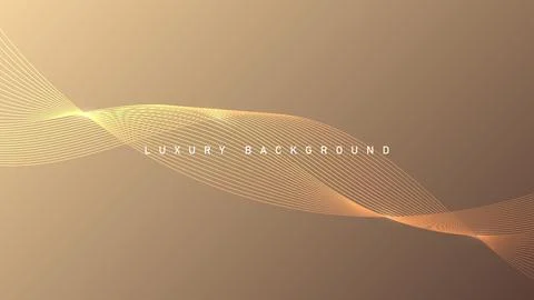 Gold luxury background with light elements イラスト素材