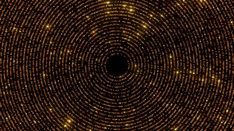 Gold Luxury Circle Stock Footage 115856044