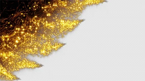 Gold Magic Transition 01 Alpha Key Video Stock-Footage 201227127