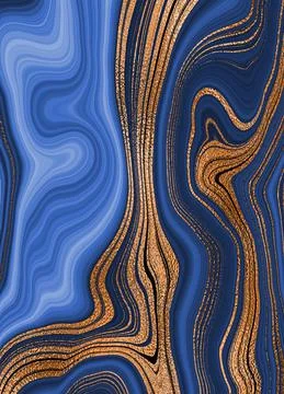 Gold marble design. Subtle transitions and lines. A beautiful combination of Stock Illustration