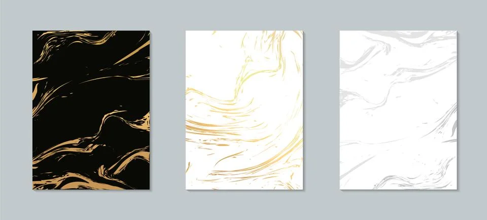 Gold marble pattern background. Marble vector abstract texture geometric acrylic Stock Illustration