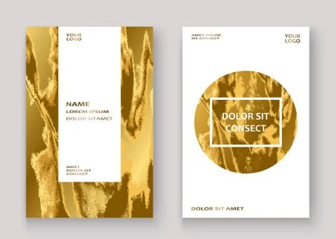 Gold marble texture abstract background graphic design. Golden glitter luxury Stock Illustration