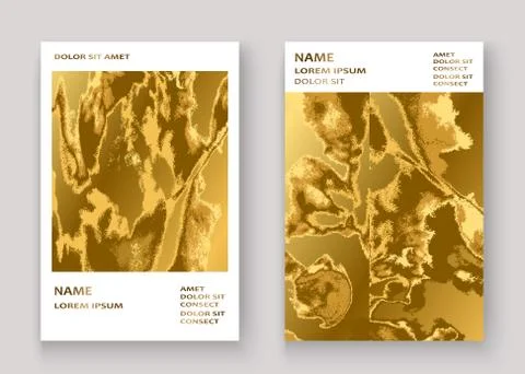 Gold marble texture abstract background graphic design. Golden glitter luxury Stock Illustration