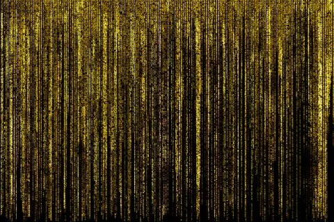 Gold Matrix background Stockillustratie