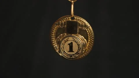 Gold medal Stock Footage 60393653