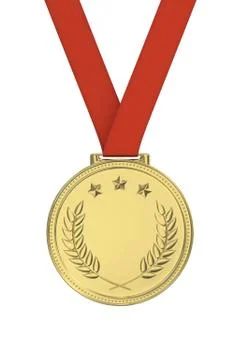 Gold medal Stock Illustration