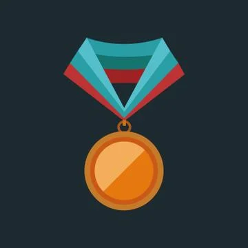Gold Medal Stock Illustration