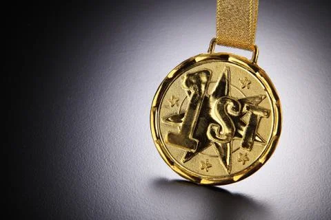 Gold medal Stock Photos