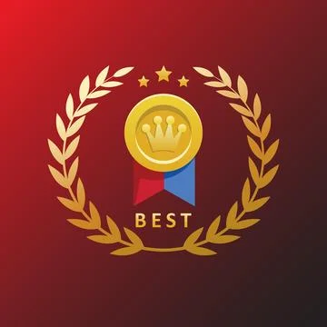 Gold medal vector illustration Stock-Illustration